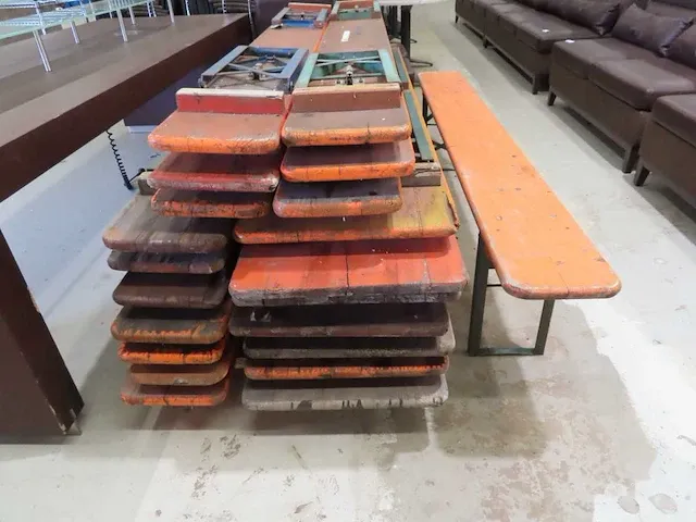 Bierbankset (7x) - afbeelding 2 van  2