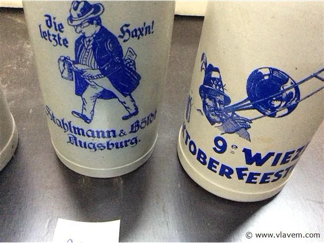Bierkruiken 4stuks - afbeelding 3 van  3