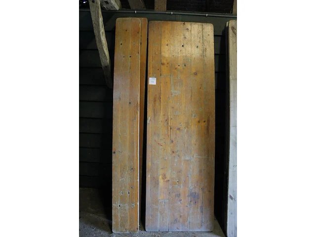 Biertafel met 2 banken. afmeting 220 x 70 x 70cm. - afbeelding 2 van  2