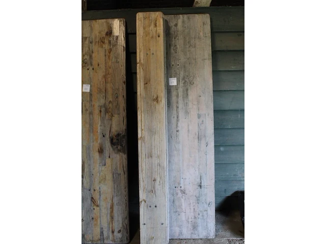 Biertafel met 2 banken. afmeting 220 x 70 x 70cm. - afbeelding 2 van  2
