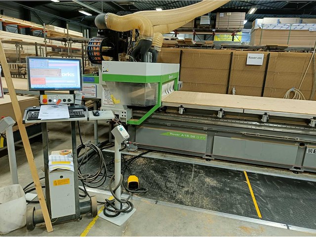 Biesse - 2012 - rover a 1536 g fr - horizontaal cnc-bewerkingscentrum - afbeelding 1 van  16