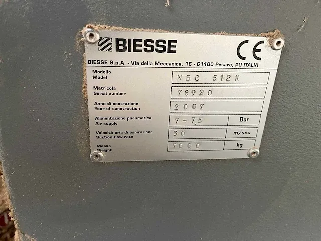 Biesse - rover b 7.40 r ftk - cnc-bewerkingscentra - afbeelding 25 van  29