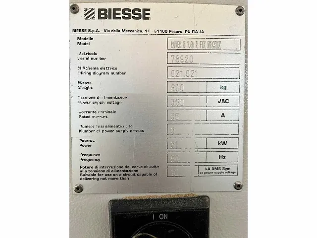 Biesse - rover b 7.40 r ftk - cnc-bewerkingscentra - afbeelding 27 van  29