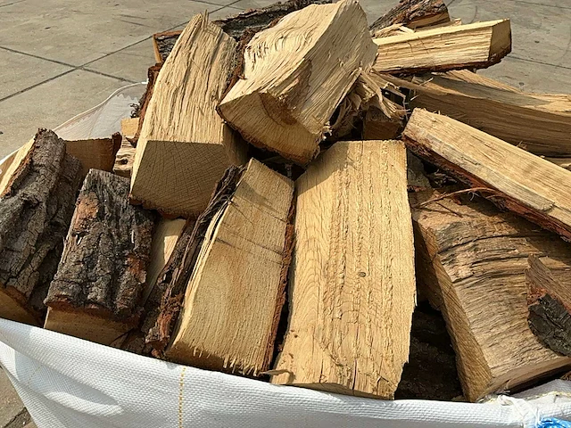 Big bag eiken haardhout - afbeelding 6 van  7