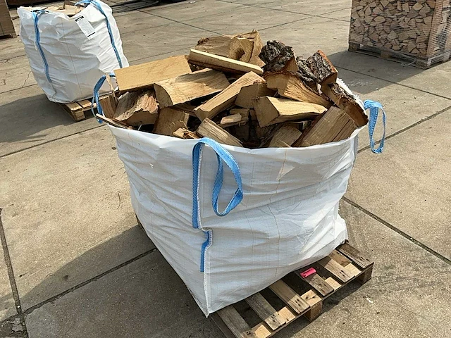 Big bag eiken haardhout - afbeelding 3 van  7