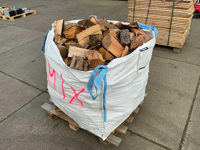 Big bag haardhout mix - afbeelding 1 van  6