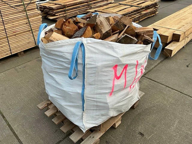 Big bag haardhout mix - afbeelding 2 van  6