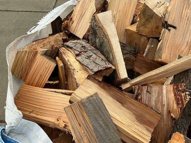 Big bag haardhout mix - afbeelding 6 van  6