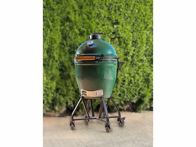 Big green egg - large (22”) - barbecue op onderstel met handvat - afbeelding 2 van  7