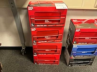 Big red jacks gereedschapskoffer (4x) - afbeelding 1 van  1
