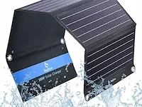 Bigblue 28w draagbare oplader op zonne-energie - afbeelding 1 van  3