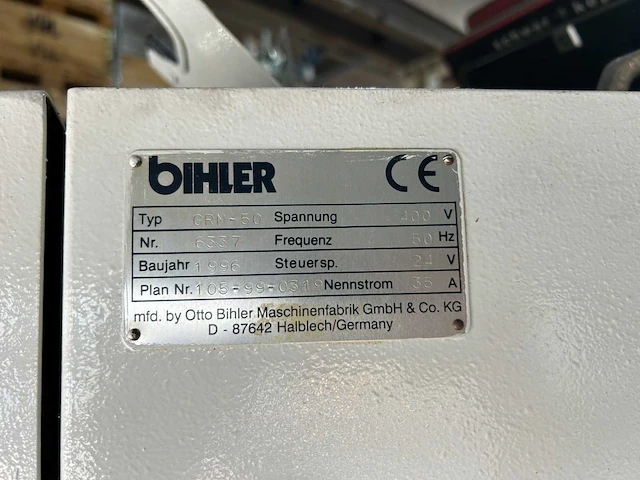 Bihler - grm - bending machines - 1996 - afbeelding 25 van  31