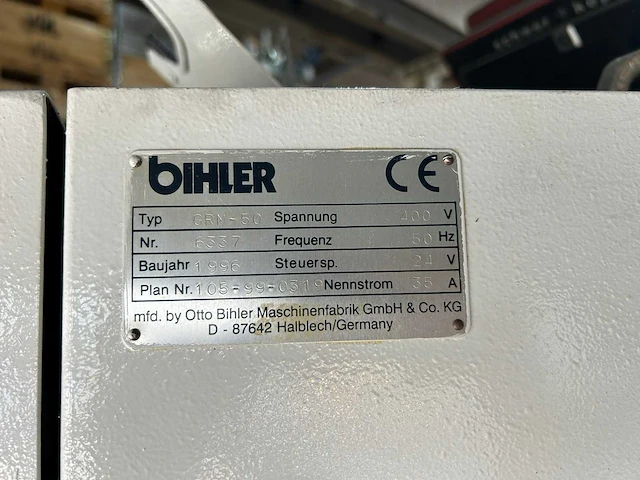 Bihler - grm-50 - cnc multi-slide forming machine - 1996 - afbeelding 7 van  22