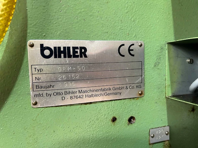 Bihler - grm-50 - cnc multi-slide forming machine - 1996 - afbeelding 20 van  22