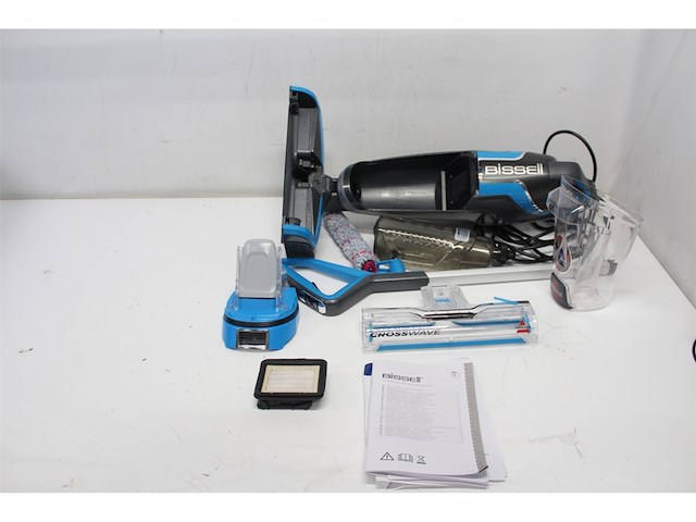 Biissell 17132 crosswave 3-in-1 vloerenreiniger nat en droog 560w blauw titanium - afbeelding 5 van  6