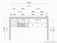 Bijkeukenmeubel - 250x220cm - afbeelding 11 van  20