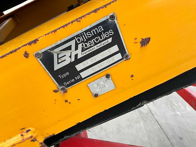 Bijlsma hercules kt850-60-2 transportband - afbeelding 7 van  23
