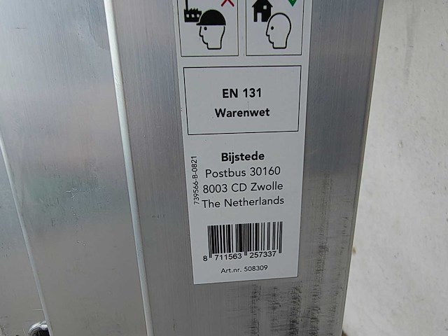 Bijstede - ladder - afbeelding 3 van  5