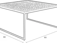Bijzettafel anli style, zwart - afbeelding 2 van  3