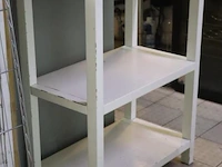 Bijzettafel, hout - 66x40x90cm - afbeelding 2 van  4