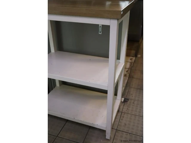 Bijzettafel, hout - 66x40x90cm - afbeelding 3 van  4