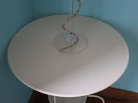 Bijzettafel incl. glazen vaas - 56x67cm (h) - afbeelding 2 van  3