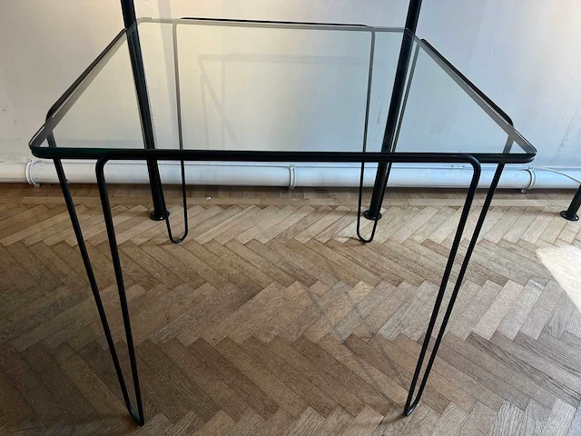 Bijzettafel met glazen blad - afbeelding 5 van  5