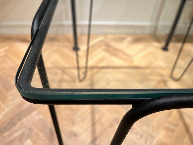 Bijzettafel met glazen blad - afbeelding 6 van  7