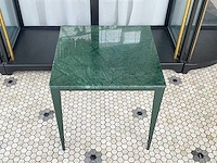 Bijzettafel met groen marmeren blad - afbeelding 2 van  3
