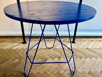Bijzettafel met houten blad - afbeelding 1 van  4