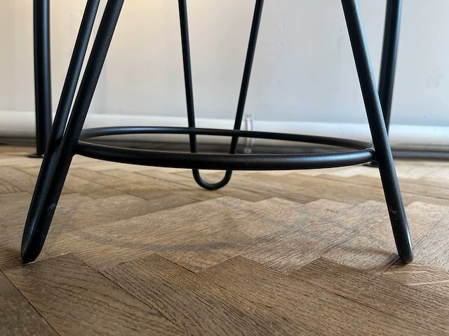Bijzettafel met marmeren blad - afbeelding 4 van  4