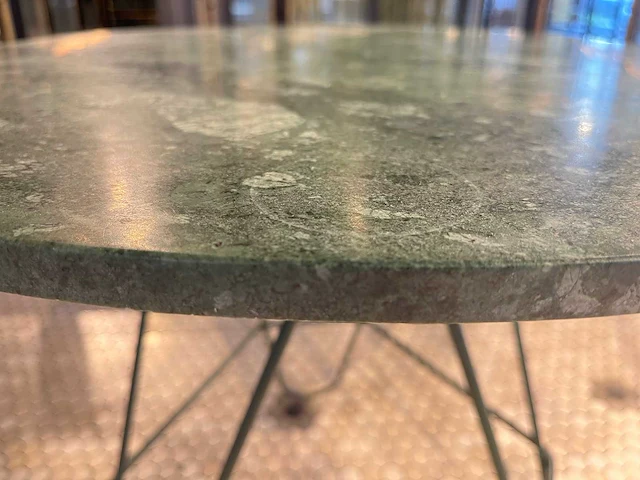 Bijzettafel met marmeren blad - afbeelding 3 van  4