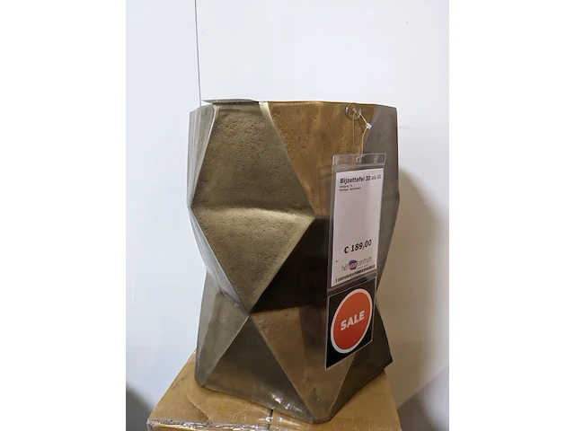 Bijzettafel nijwie, aac.tb.0001- 3d, goud - afbeelding 3 van  4