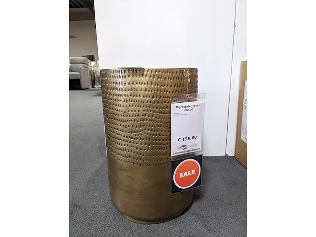 Bijzettafel nijwie, aac.tb.0002 - totem, goud - afbeelding 3 van  4