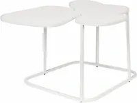 Bijzettafel zuiver, wit - afbeelding 1 van  5