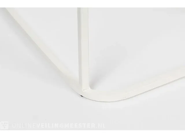 Bijzettafel zuiver, wit - afbeelding 2 van  5