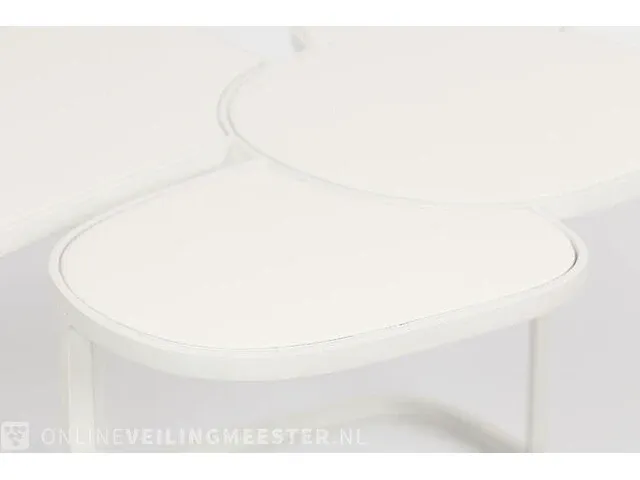 Bijzettafel zuiver, wit - afbeelding 4 van  5