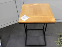 Bijzettafeltje. afmeting 38 x 38 x 60 cm. - afbeelding 1 van  2