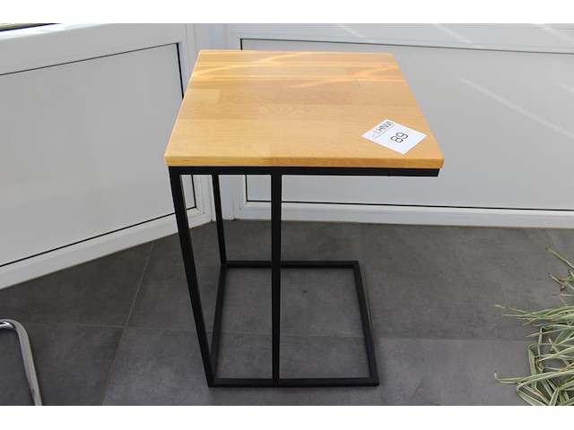 Bijzettafeltje. afmeting 38 x 38 x 60 cm. - afbeelding 2 van  2