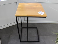 Bijzettafeltje. afmeting 38 x 38 x 60 cm. - afbeelding 2 van  2