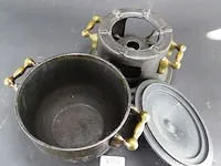 Bijzondere goebel "le rotisseur" ijzeren fondue set - afbeelding 5 van  5