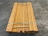 Bilinga regels 42x65 mm geschaafd (55x) - afbeelding 5 van  6