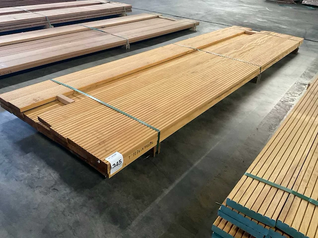 Bilinga vlonderdelen antislip 28x140 mm (20x) - afbeelding 1 van  5