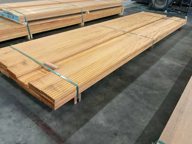 Bilinga vlonderdelen antislip 28x140 mm (20x) - afbeelding 2 van  5