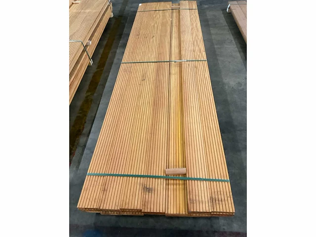 Bilinga vlonderdelen antislip 28x140 mm (20x) - afbeelding 4 van  5