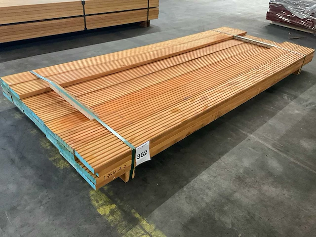 Bilinga vlonderdelen antislip 28x140 mm (25x) - afbeelding 1 van  6