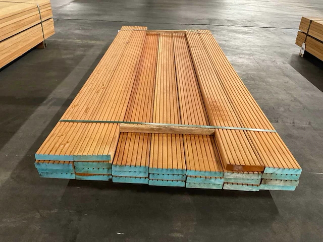 Bilinga vlonderdelen antislip 28x140 mm (25x) - afbeelding 4 van  6