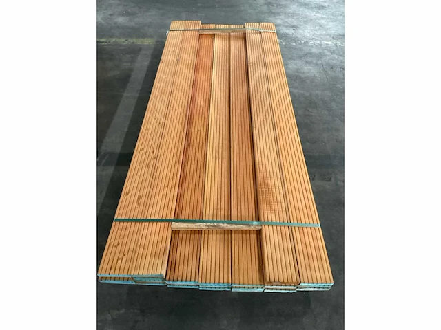 Bilinga vlonderdelen antislip 28x140 mm (25x) - afbeelding 5 van  6