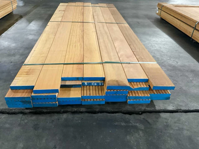 Bilinga vlonderdelen antislip 28x140 mm (28x) - afbeelding 4 van  6