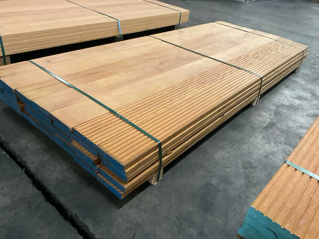 Bilinga vlonderdelen antislip 28x140 mm (36x) - afbeelding 3 van  6